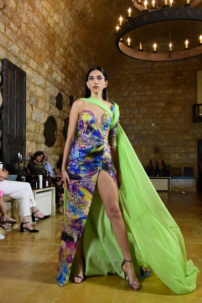 Hope Wears Lebanese Fashion Runway part 2 